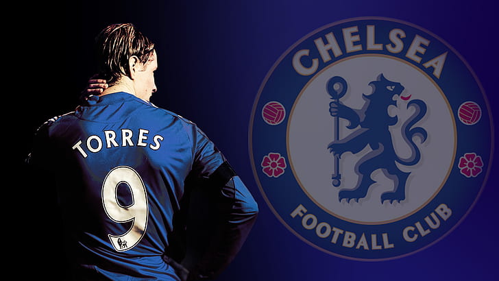 Fernando Torres, Chelsea, Fondo de pantalla HD
