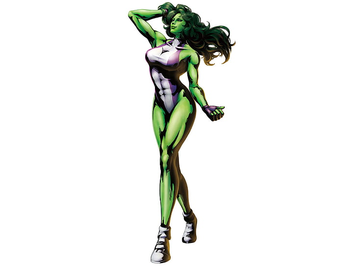 She Hulk HD, comics, hulk, she, HD wallpaper