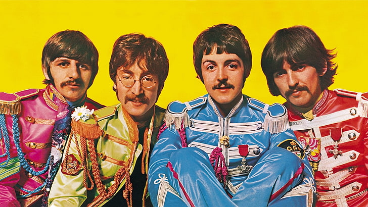 Plakat Beatlesów, Zespół (muzyka), The Beatles, Tapety HD