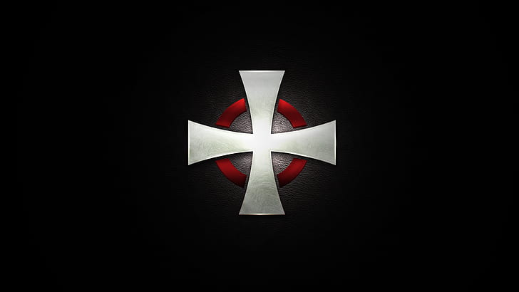 cross, the Templars, knights, order, templar, HD wallpaper