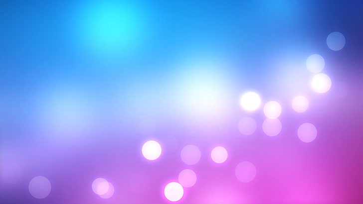 pink and white LED light, drawing, bokeh, abstract, HD wallpaper