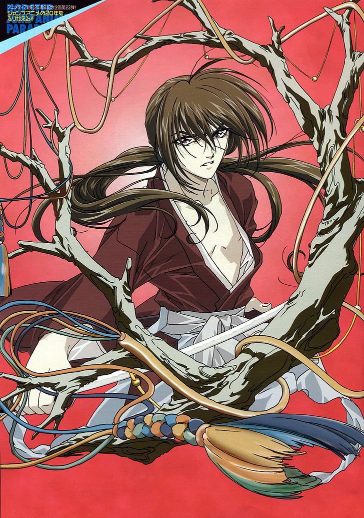 anime, Rurouni Kenshin, Wallpaper HD, wallpaper seluler