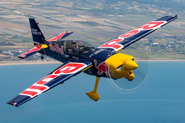 flight, monoplane, Zivko Edge 540T, light sport aircraft, HD wallpaper