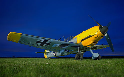 Bf 109, Messerschmitt, Me-109, siły powietrzne, II wojna światowa, Luftwaffe, Messerschmitt Bf.109E, Tapety HD HD wallpaper