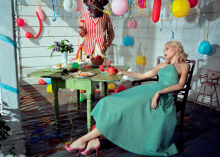 balls, birthday, feast, 2015, Numero, Jessica Stam, Jessica Stem, HD wallpaper