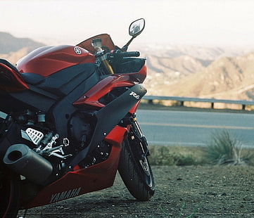 Yamaha R6, r6, PaisajeMoto, motorcykel, HD tapet HD wallpaper