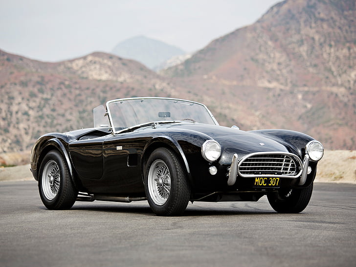 1964, 289, classic, cobra, mkii, muscle, shelby, supercar, supercars, HD wallpaper