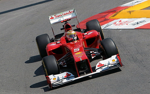 Ferrari, Fernando Alonso, Fórmula 1, HD papel de parede HD wallpaper