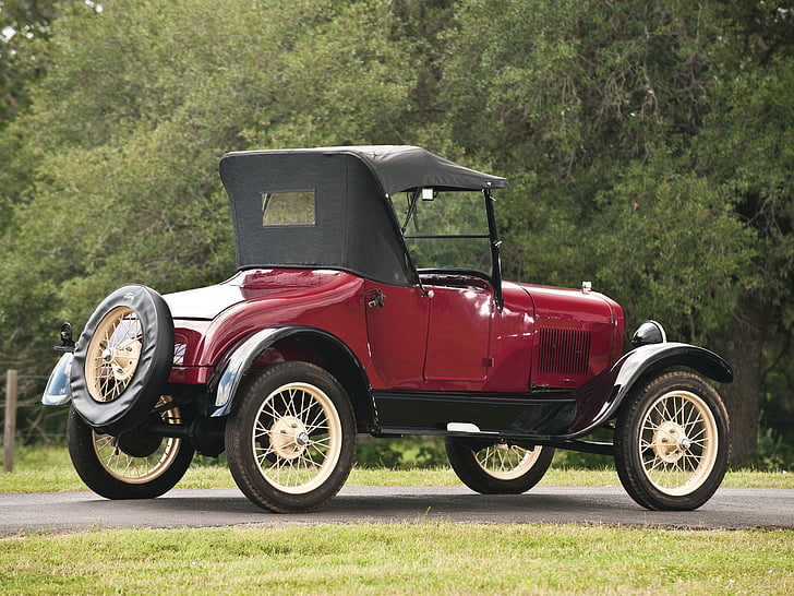 1926, Ford, модель T, ретро, ​​родстер, HD обои