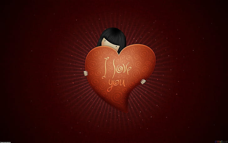 Herz, Valentinstag, HD-Hintergrundbild