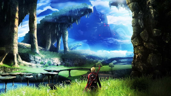Shulk, Xenoblade Chronicles, Xenoblade, HD-Hintergrundbild HD wallpaper