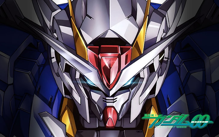 Gundam, 00 gundam, Gundam 00 exia, robot, Mobile Suit Gundam, Mobile Suit Gundam 00, HD wallpaper