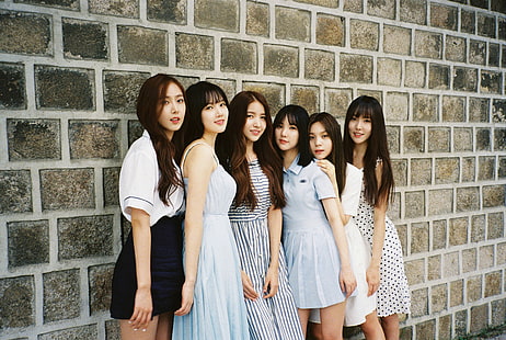 K-pop, Gfriend, Korea Selatan, musisi, Asia, berambut cokelat, wanita, penari, Wallpaper HD HD wallpaper