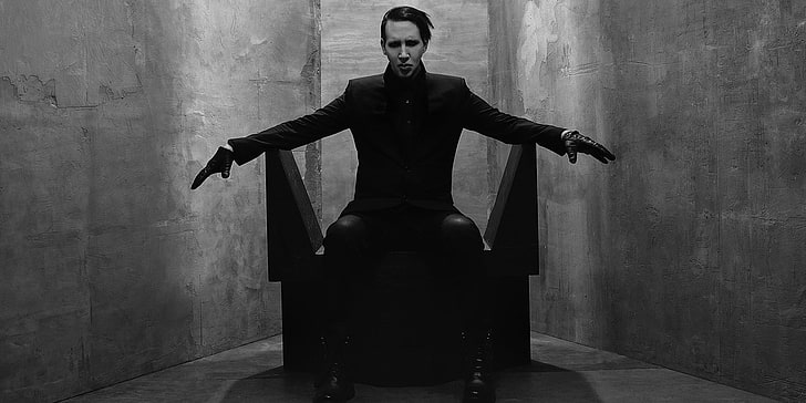 Marilyn Manson, music, shock rock, HD wallpaper