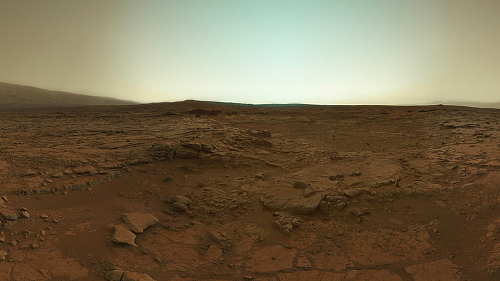 Mars landscape, photo, landscape, planet, Mars, NASA, Opportunity, HD wallpaper