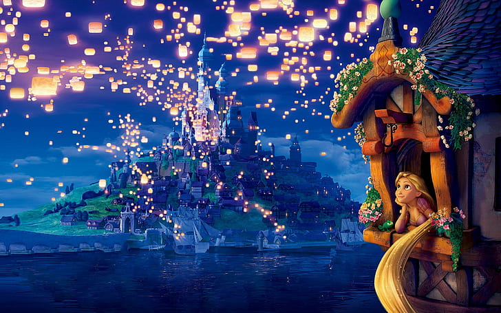 Rapunzel: enredados, enredados de disney, dibujos animados, 2560x1600, enredados, rapunzel, Fondo de pantalla HD