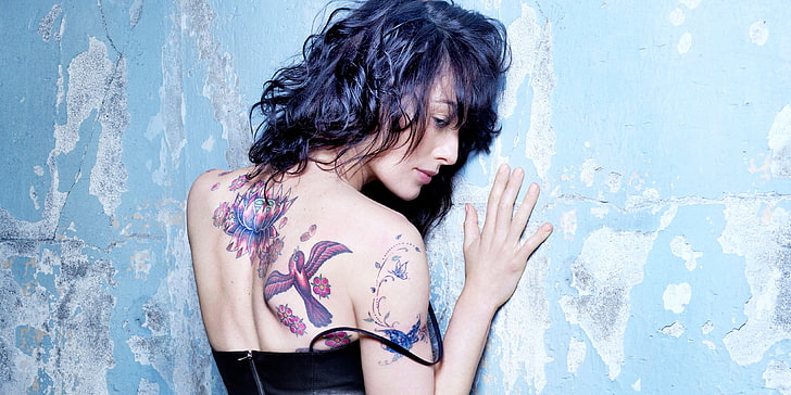 Tattoos, Esquire, Lena Headey, 4K, HD wallpaper