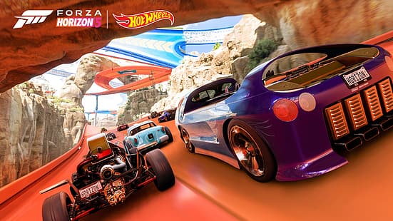 Forza Horizon 5, Hot Wheels, HD тапет HD wallpaper