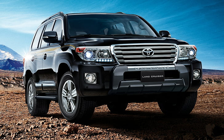 Toyota, Land Cruiser, 200, Toyota, Land Cruiser, 200, VX-R, Toyota Land Cruiser, Jeep, SUV, front, s, HD wallpaper