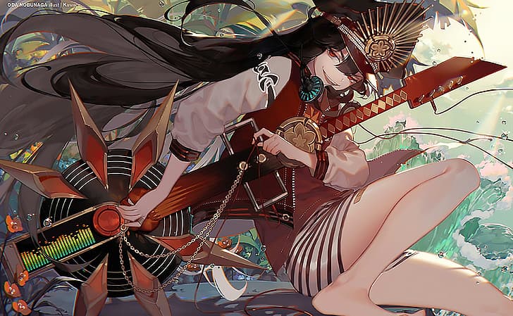 Fate/Grand Order, Oda Nobunaga (Fate/Grand Order), CY, Wallpaper HD