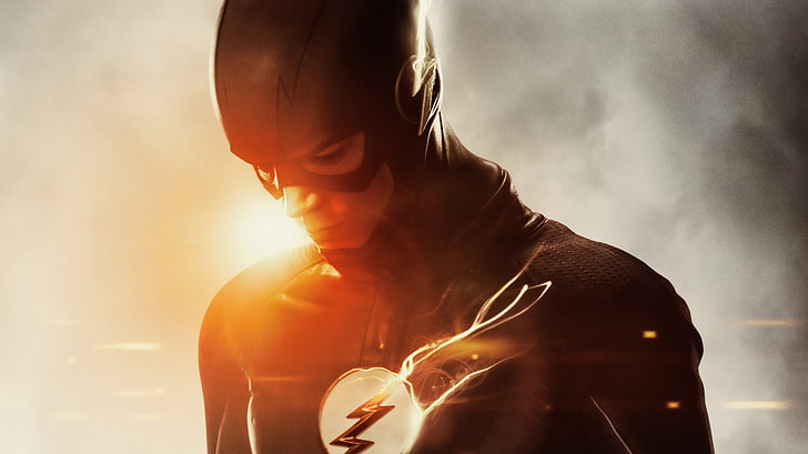 Grant Gustin, The Flash, HD wallpaper