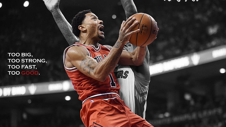 Basketball, Chicago Bulls, Derrick Rose, NBA, HD wallpaper