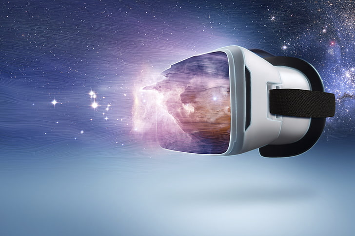 space, Virtual Reality, VR, HD wallpaper