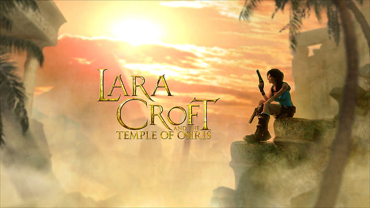 lara croft, tomb raider, fan art, Crystal Dynamics, Lara Croft and the Temple Of Osiris, HD wallpaper