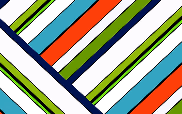 Light colors line, white and blue and green stripe, light color, line, strip pattern, HD wallpaper