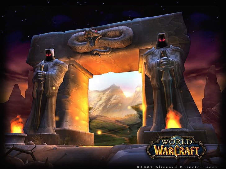 World of War Craftゲームカバー、World of Warcraft、Blizzard Entertainment、ビデオゲーム、 HDデスクトップの壁紙