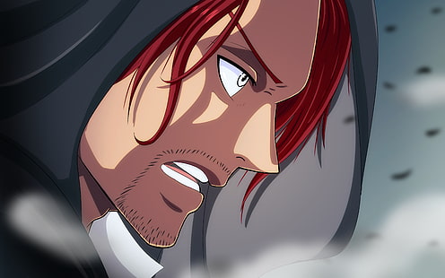 Ein Stück, rote Haare, Shanks (One Piece), HD-Hintergrundbild HD wallpaper