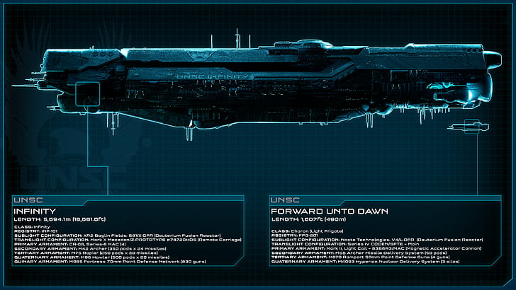 Halo Spaceship Infinity Blue HD, video games, blue, halo, spaceship, infinity, HD wallpaper