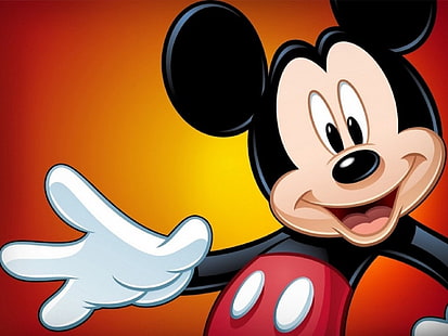 Mickey Mouse wallpaper, Disney, HD wallpaper HD wallpaper