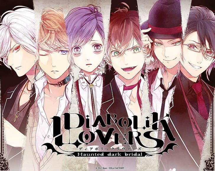 Diabolik Lovers tapet, anime, Diabolik Lovers, HD tapet