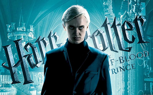 Harry Potter, Harry Potter and the Half-Blood Prince, Draco Malfoy, Tom Felton, HD wallpaper HD wallpaper