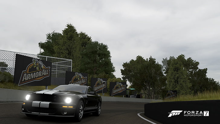 Shelby GT500, mustang gt500, Forza Motorsport 7, videojuegos, Forza Motorsport, Fondo de pantalla HD