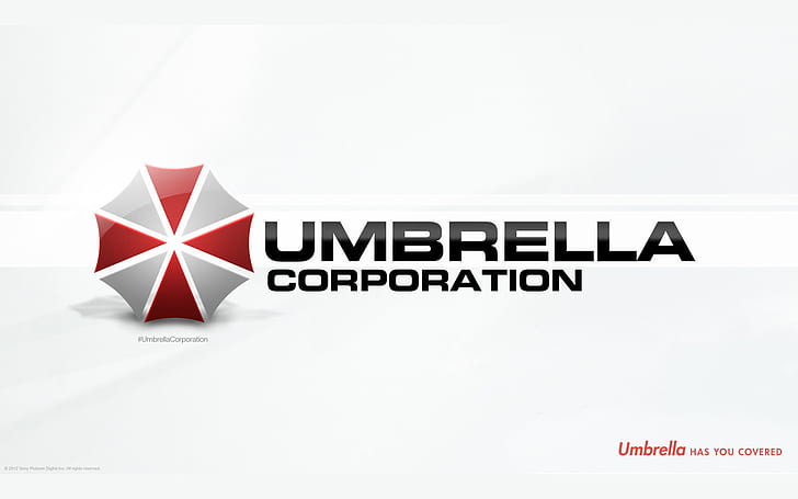 Umbrella Corporation, payung logo perusahaan, Wallpaper HD