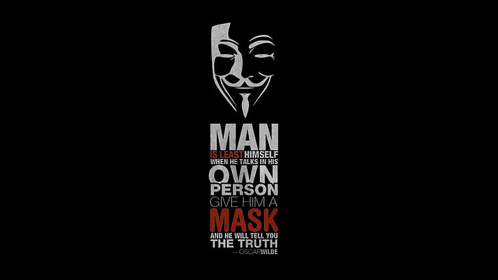 computer, anonymus, hacker, quotes, HD wallpaper