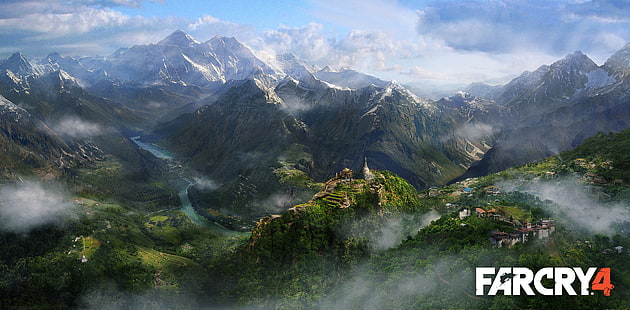 Game Farcry, Far Cry 4, video game, landscape, Wallpaper HD HD wallpaper