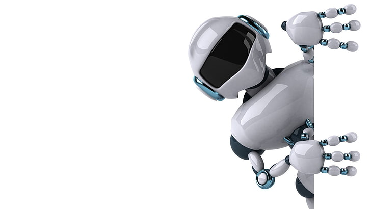 หุ่นยนต์สีขาวเทคโนโลยีหุ่นยนต์, วอลล์เปเปอร์ HD
