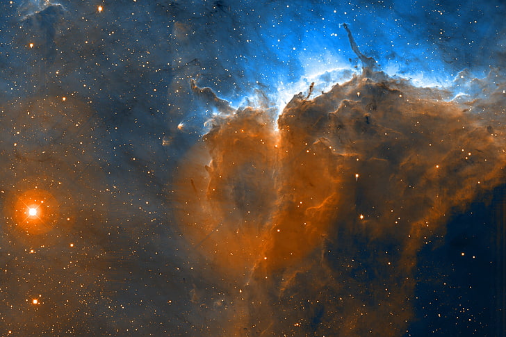 outer space illustration, Nebula, Andromeda, NGC 224, HD wallpaper