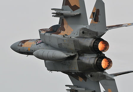 طائرات حربية من طراز F-15 سترايك إيجل، خلفية HD HD wallpaper