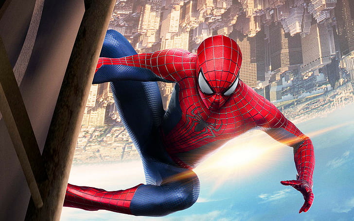 Spider-Man Marvel HD, örümcek adam illüstrasyon, filmler, adam, hayret, örümcek, HD masaüstü duvar kağıdı