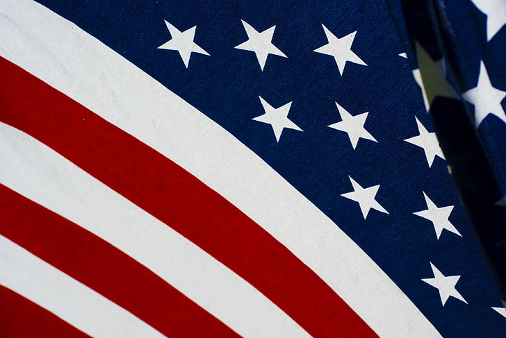 flaga Ameryki, USA, flaga, flaga amerykańska, Tapety HD