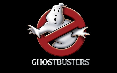 Ghostbusters logosu, logosu, Ghostbusters, HD masaüstü duvar kağıdı HD wallpaper