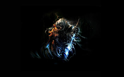 Hombre sujetando espada fondo de pantalla digital, World of Warcraft, Warcraft, Arthas, videojuegos, Fondo de pantalla HD HD wallpaper