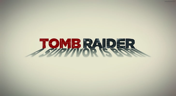 Biały plakat Tomb Raider 2013, tapeta Tomb Raider, gry, Tomb Raider, Tapety HD