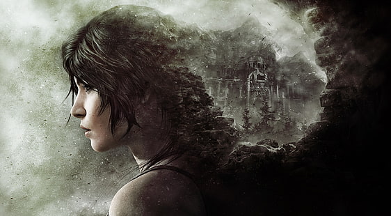 Rise Of The Tomb Raider Kitezh Концепт-арт, Игры, Tomb Raider, Восхождение Tomb Raider, TombRaider, LaraCroft, Китеж, HD обои HD wallpaper