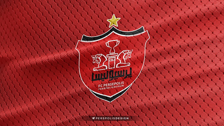 Soccer, Persepolis F.C., Emblem, Logo, HD wallpaper