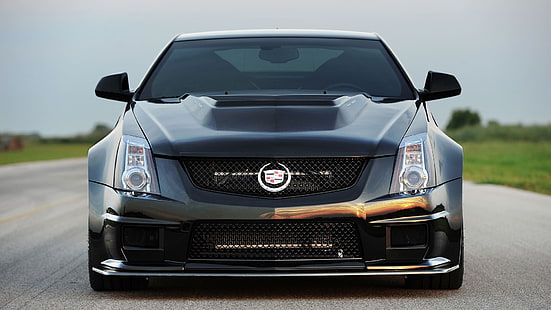 Cadillac, Cadillac CTS-V, кола, превозно средство, черни автомобили, HD тапет HD wallpaper